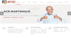Desktop Screenshot of acr-martinique.com
